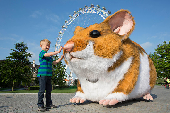Kwik Fit- Giant Hampster